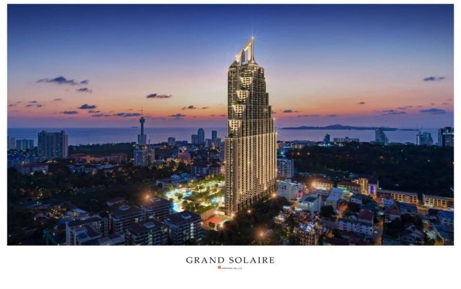 Grand Solaire Pattaya, New condo project Pattaya, luxury off plan condo Pattaya, Pattaya condo for sale, Pattaya high rise condo, Property Excellence, Pattaya Real Estate Agency, Pattaya Real Estate