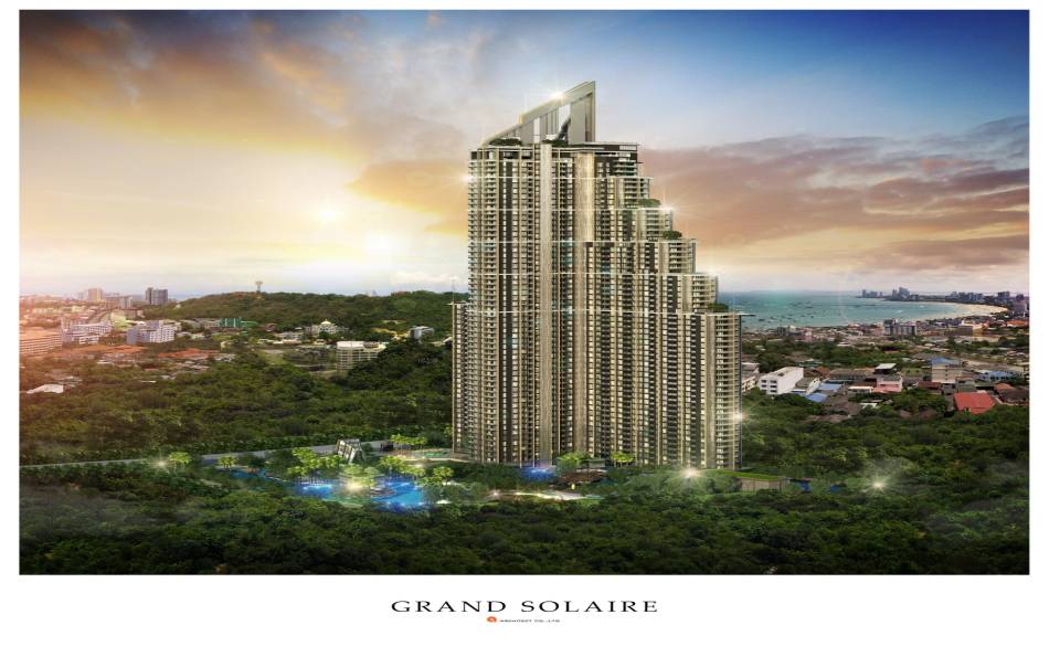 Grand Solaire Pattaya, New condo project Pattaya, luxury off plan condo Pattaya, Pattaya condo for sale, Pattaya high rise condo, Property Excellence, Pattaya Real Estate Agency, Pattaya Real Estate