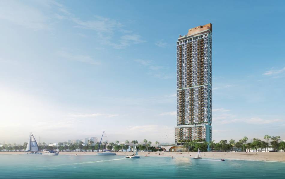 Arom Jomtien Condominium, Jomtien condo for sale, beachfront jomtien, Property Excellence, Pattaya Real Estate Agency