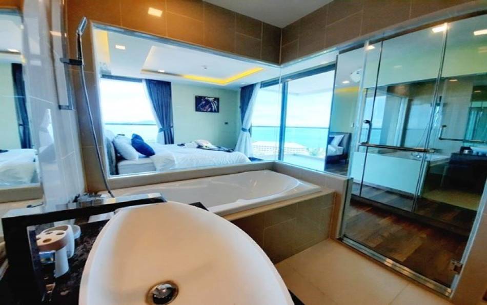 2 bedroom condo with ocean view for rent in Pattaya, Ocean view condo for rent, Pattaya condo for rent, Cozy Beach condo for rent, Pattaya rental expert, Property Excellence Pattaya