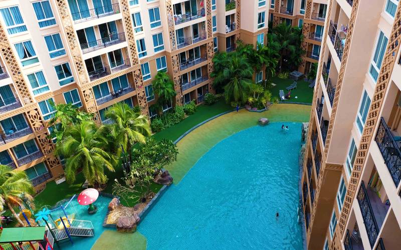 1 bedroom, pool view, condo, for sale, Atlantis, Jomtien, Pattaya