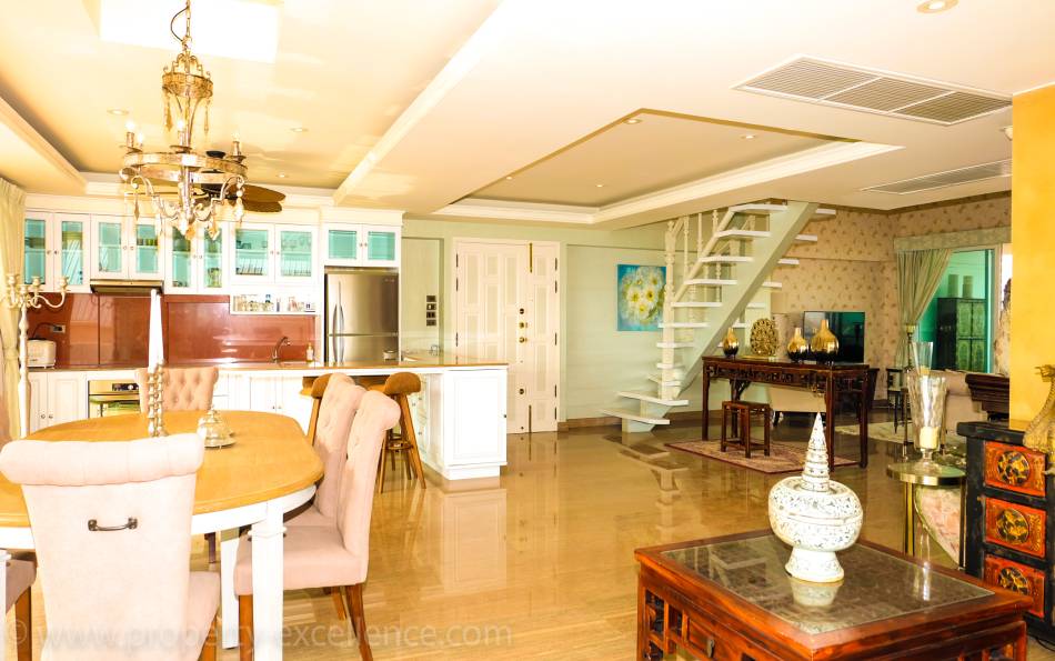 Penthouse, one-of-a-kind, Jomtien, Pattaya, Chateau Dale