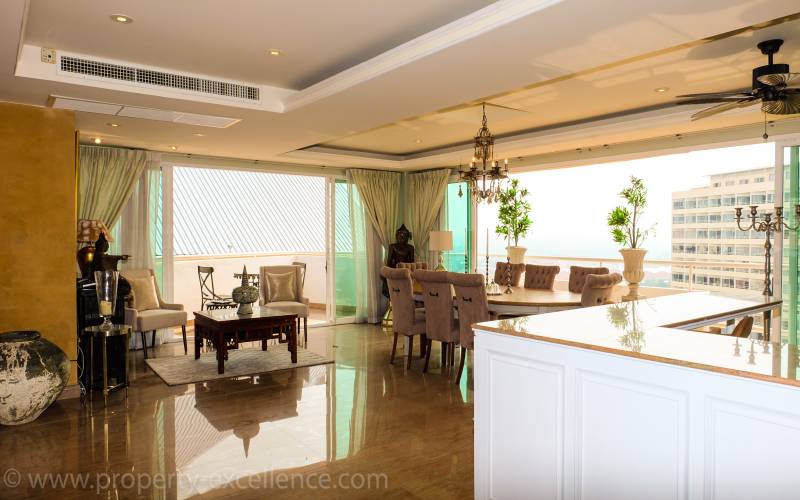 Penthouse, for rent, Chateau Dale, Jomtien, Pattaya