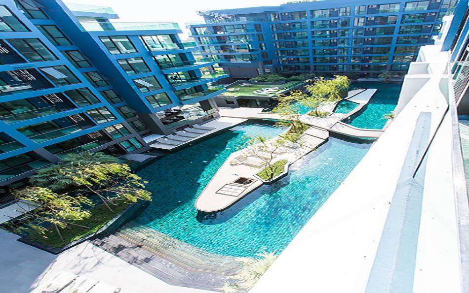 1 bedroom, Acqua Jomtien, for sale, high floor, Pool View, foreign name