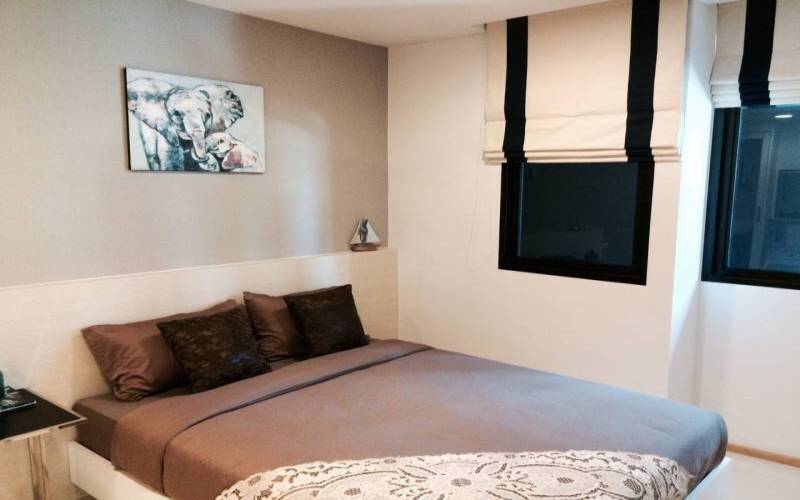 2-bedroom, pool view, condo, for rent, Acqua, Jomtien, reduced price