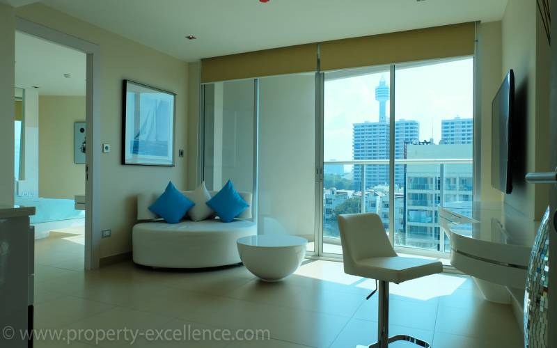 1-bedroom, condo, for sale, Sands, Pattaya, great layout