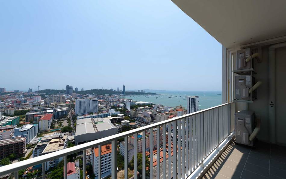Top floor, 2 bedroom, condo, for sale, The Base, Pattaya