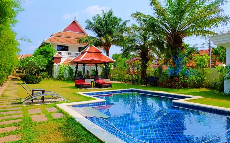 Townhouse, for, sale, Palm Grove Resort, Na Jomtien, 