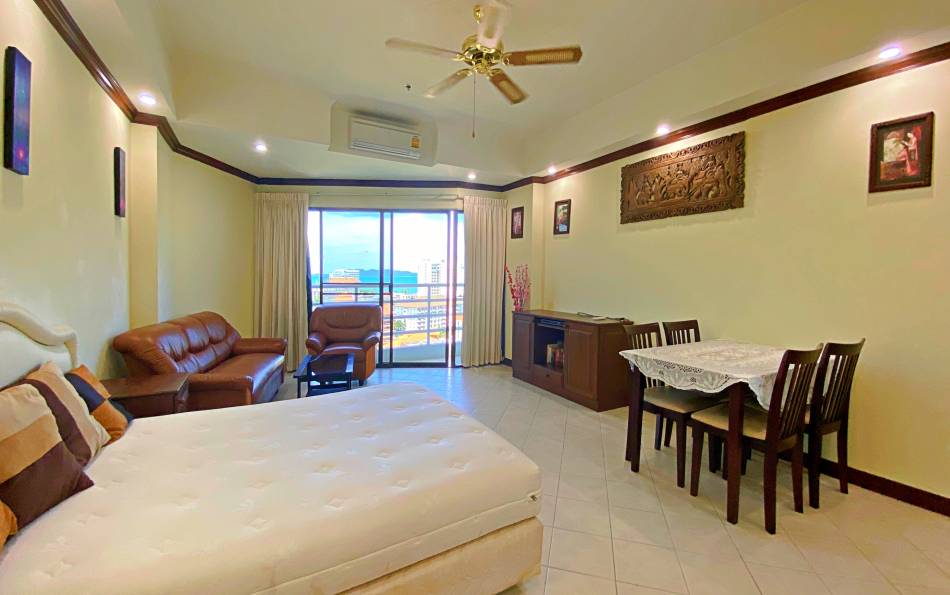 Nice, studio, for rent, popular, Jomtien, View Talay 2A