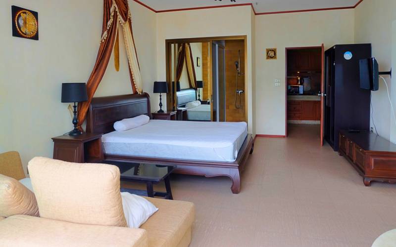 Large, 2-bedroom, condo, for rent, View Talay 5C, Jomtien, beachfront, condominium