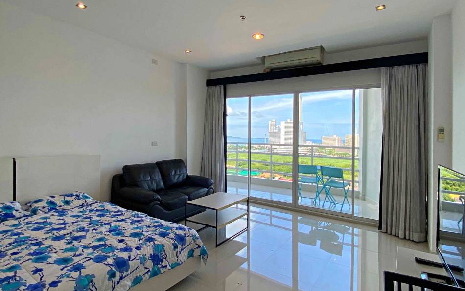 oceanview, studio, for rent, Jomtien, View Talay 5D, Pattaya side