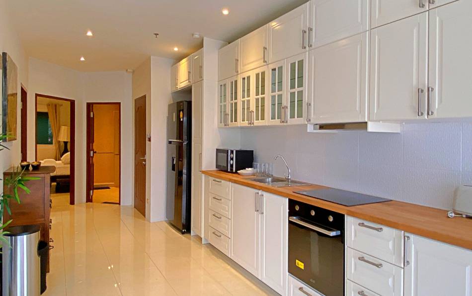 Spacious, condo, for rent, 2-bedroom, Cozy Beach, Pattaya, Nordic Park Hill, low floor