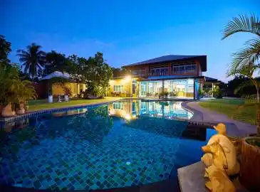 6-bedroom, pool villa, for sale, Mabprachan Lake, large land, East Pattaya 6-bedroom, pool villa, for sale, Mabprachan Lake, large land, East Pattaya