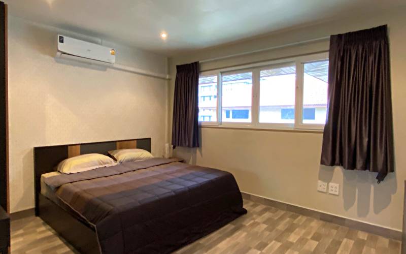 renovated, 2 bedroom, duplex, condo, for rent, Pratumnak Hill, baht-bus