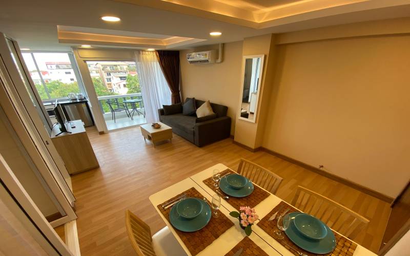 Ruamchok Condoview 5, Ruamchok Pattaya, Ruamchok Pratumnak, Property Excellence, cheap 2 bedroom condo for rent on Pratumnak, Property Excellence